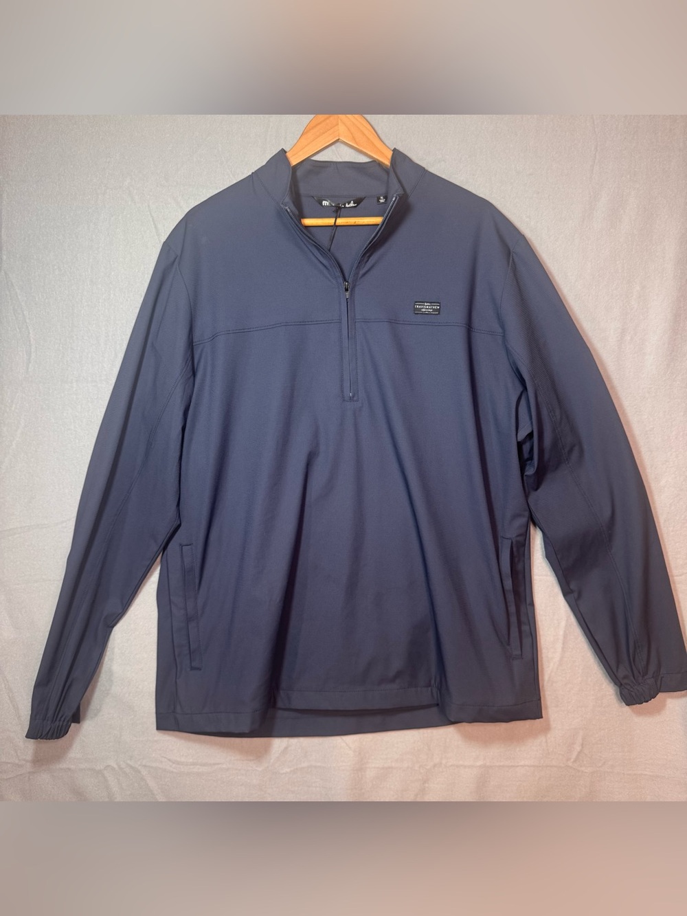 New With Tags TravisMathew Stopover Quarter Zip Performance Pullover